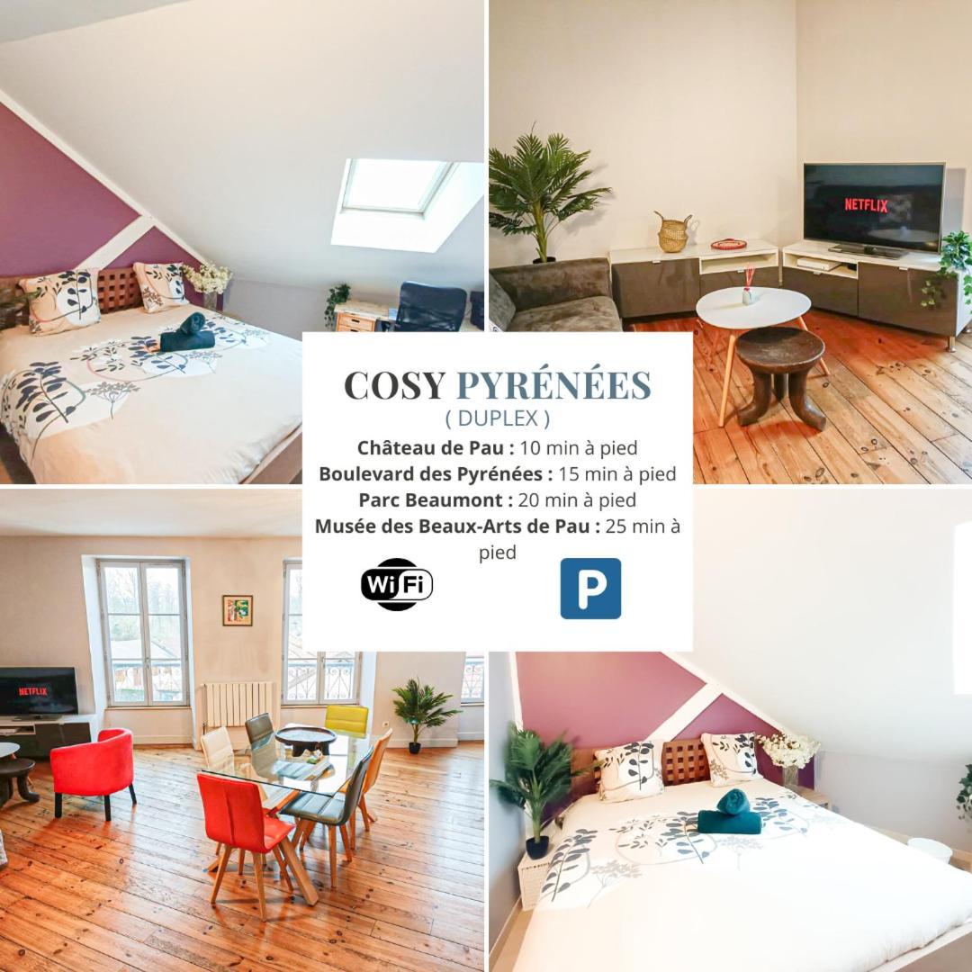Cosy Pyrenees - 2Ch - Vue Sur Le Chateau & Garage 포 외부 사진